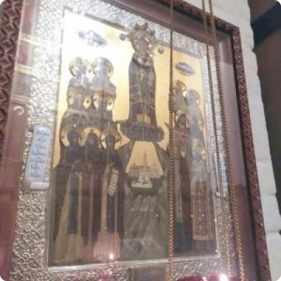 Икона "Собор Дивеевских святых"