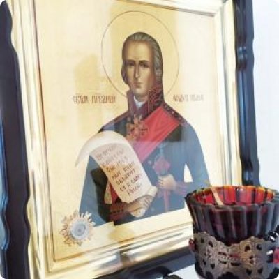 Икона святого праведного воина Феодора Ушакова