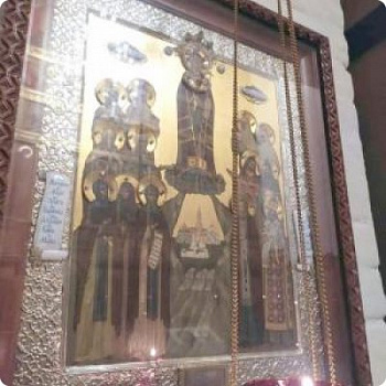 Икона "Собор Дивеевских святых"