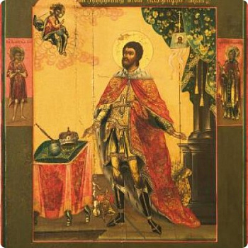 Икона святого благоверного князя Александра Невского
