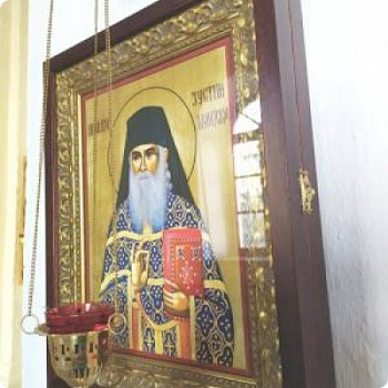 Икона преподобного Иустина Челийского